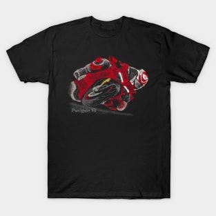 Panigale V4 Scribble Art T-Shirt